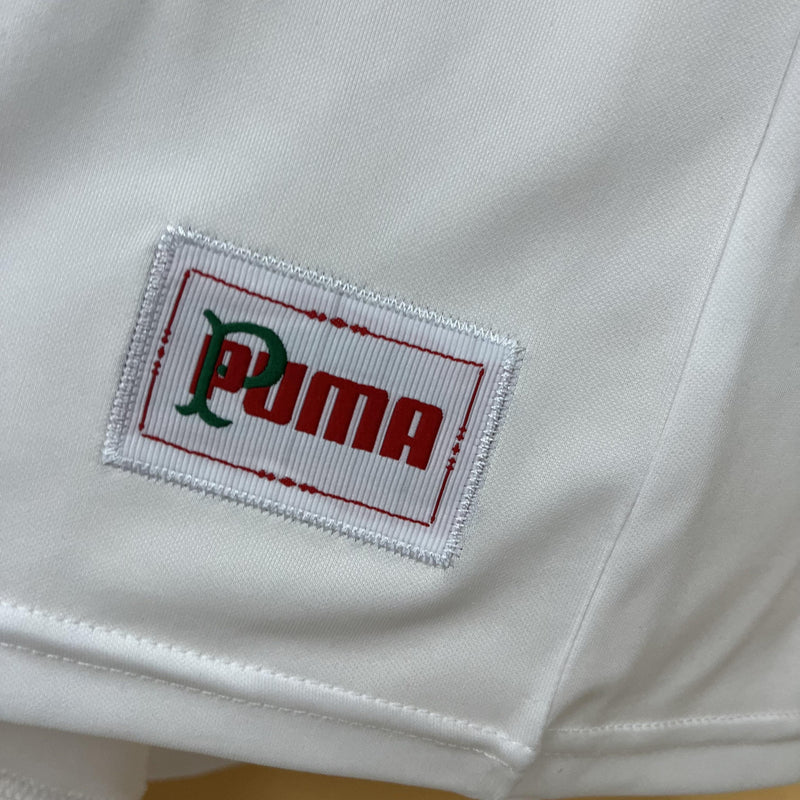 Camisa Comemorativa Palmeiras | 22/23 Torcedor Puma - Branca - Manga Longa