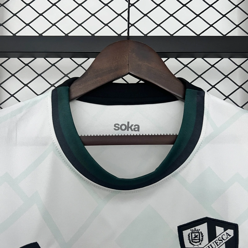 Camisa II SD Huesca | 24/25 Torcedor Soka - Branca