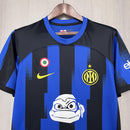 Camisa I Inter de Milão Tartarugas Ninjas | 23/24 Torcedor Nike - Azul e Preta