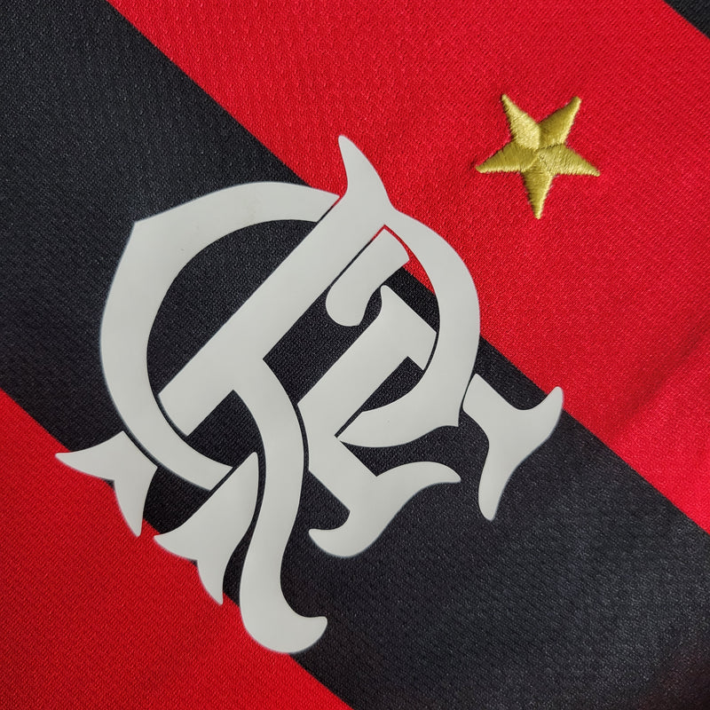 Camisa I Flamengo Retrô | 2008/09 Nike - Vermelha e Preta