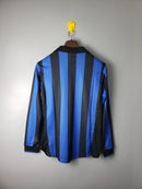 Camisa I Inter de Milão Retrô | 98/99 Nike - Azul e Preta - Manga Longa