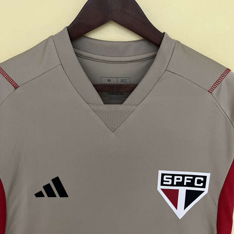 Camisa de Treino São Paulo | 23/24 Torcedor Adidas - Feminina - Dourada
