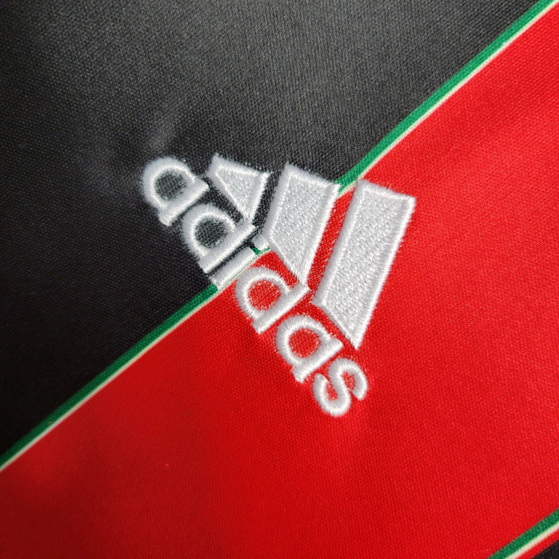 Camisa I Milan Retrô | 12/13 Adidas - Vermelha e Preta